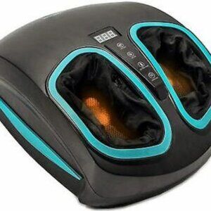 Shiatsu Foot Massager Machine with Heat - Electric Deep Kneading Massage Air